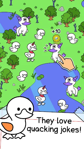 Duck Evolution: Merge Game screenshot 2