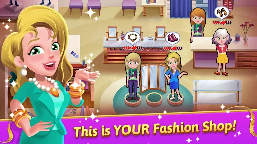 Fashion Salon Dash: Shop Game