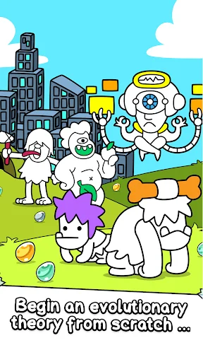 Human Evolution: Merge Game