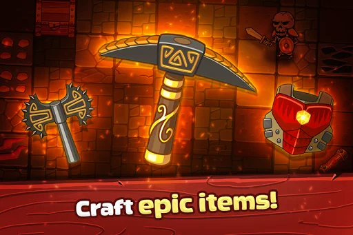 Mine Quest: Battle Dungeon RPG screenshot 2