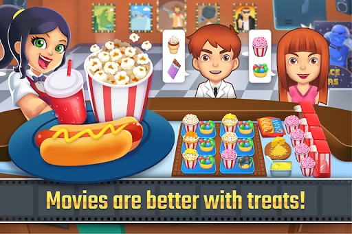 My Cine Treats Shop: Food Game