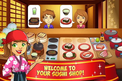 My Sushi Shop: Food Game screenshot 1