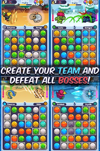 Pico Pets Puzzle Monsters Game screenshot 4