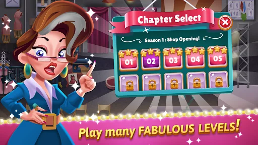 Model Salon Dash: Fashion Game screenshot 4