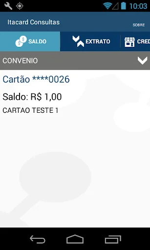 Itacard Consultas