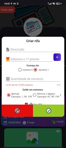 Sorteador: rifas, números e + screenshot 2