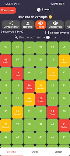 Sorteador: rifas, números e + screenshot 4
