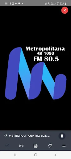 METROPOLITANA RIO 80.5 FM