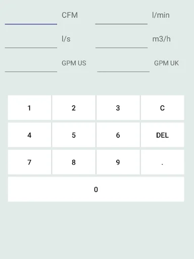 Flow Units Converter
