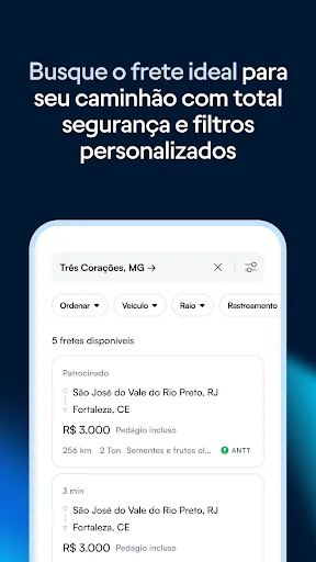 Fretebras: fretes pra caminhão screenshot 2
