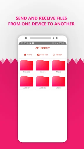 Air Transfery - WiFi File Tran screenshot 1