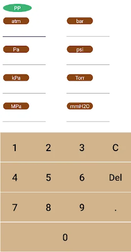 Pressure unit converter