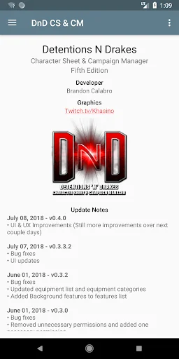 DnD - Manager