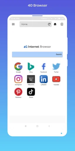 4G Browser - Super Fast