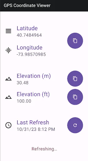 GPS Coordinate Viewer