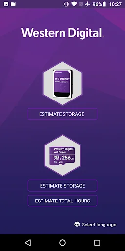 WD Purple Storage Calculator screenshot 2