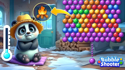 Bubble Shooter Panda: Offline