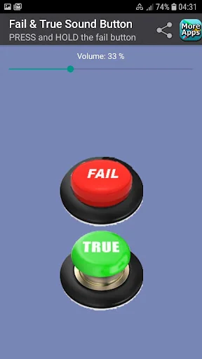 Fail & True Sound Button screenshot 3