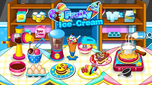 Cooking Fruity Ice Creams
