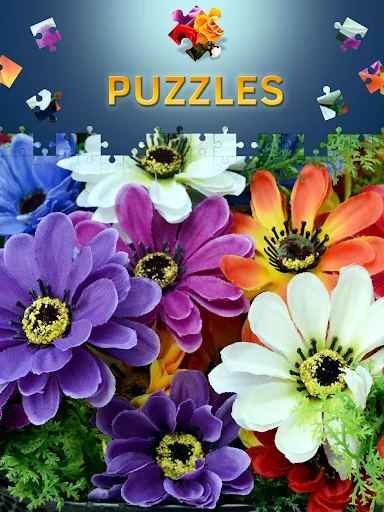 Flowers Jigsaw Puzzles Free screenshot 1