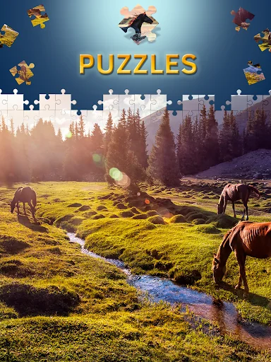 Horses Jigsaw Puzzles Free screenshot 2