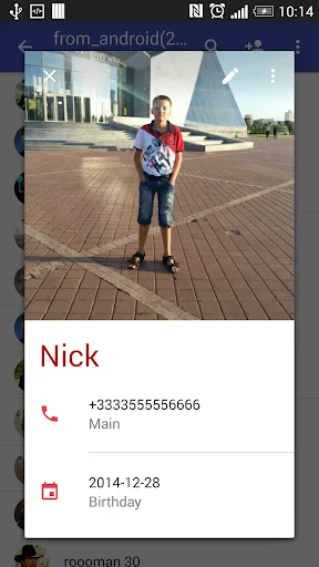 Contacts VCF — Backup & Share screenshot 3