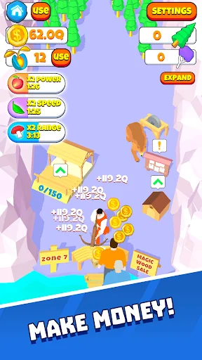 Idle Lumberjack 2 screenshot 2
