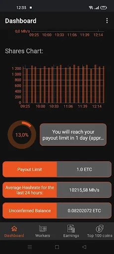 Nanopool Monitoring screenshot 3