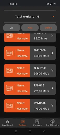 Nanopool Monitoring screenshot 4