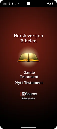 Study Norwegian Bible: Bibelen