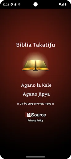 Swahili & English Holy Bible