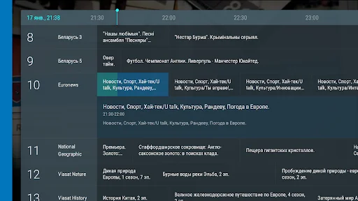 TVirl. IPTV for Android TV