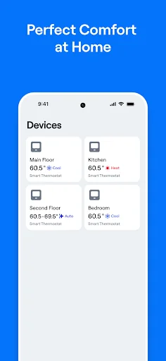 Carrier® Côr™ Thermostat screenshot 1