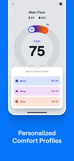 Carrier® Côr™ Thermostat screenshot 4