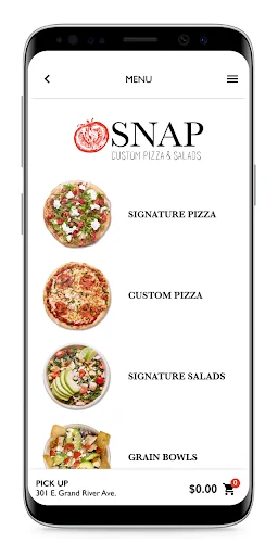 Snap Custom Pizza screenshot 1