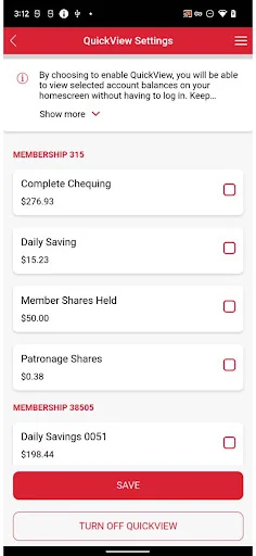 Mainstreet CU Mobile Banking screenshot 3