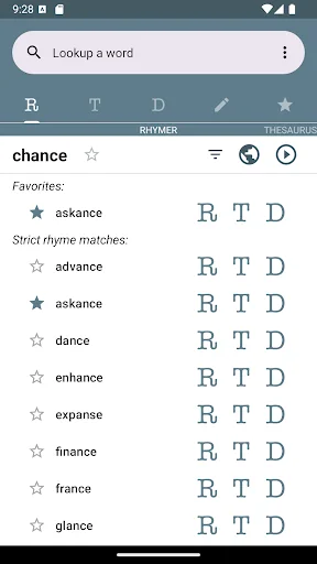Poet Assistant (English) screenshot 1