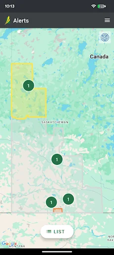 Saskatchewan Emergency Alert screenshot 4