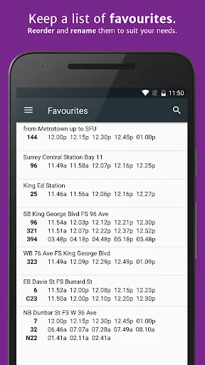 TransitDB Vancouver screenshot 4