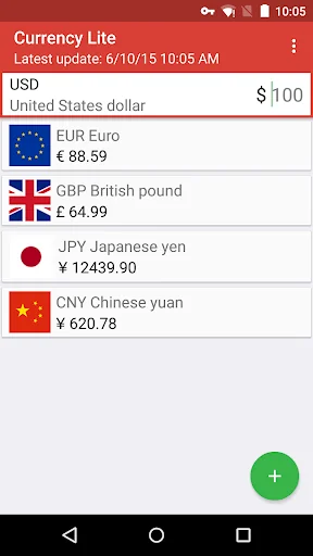 Currency Lite (Real-Time)