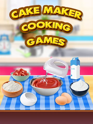 Cake Cooking Maker Games
