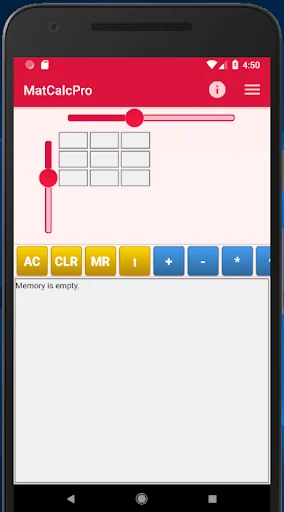 Matrix Calculator (Matrices) screenshot 1