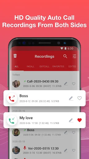 Call Recorder - Auto Recording screenshot 1