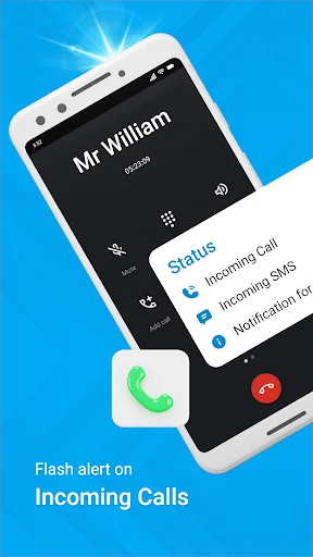 Flash Alert : Call and Sms screenshot 2