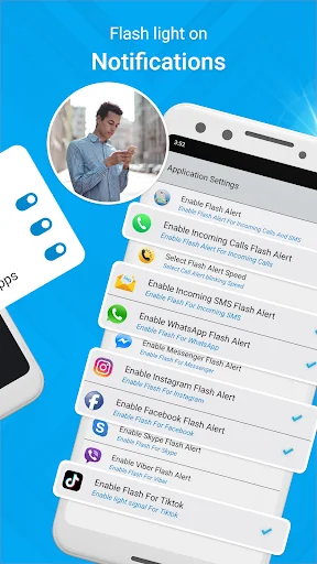 Flash Alert : Call and Sms screenshot 3