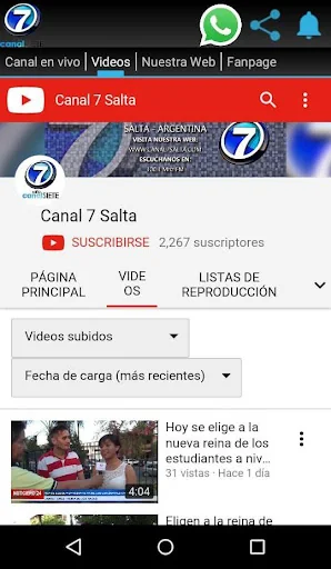 Canal 7 Salta screenshot 2