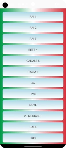 Italia TV Diretta - Canali TV