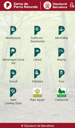 Itineraris Parcs