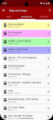Next bus Barcelona screenshot 2