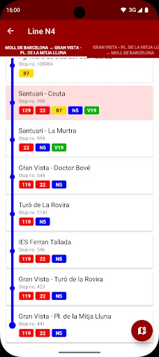 Next bus Barcelona screenshot 4